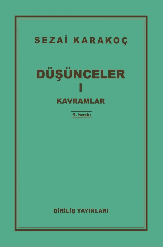 DÜŞÜNCELER I Kavramlar