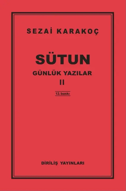 SÜTUN GÜNLÜK YAZILAR II